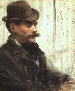 Edouard Manet Portrait of Alphonse Maureau Spain oil painting artist